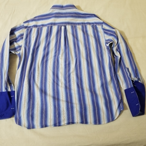 𝅺skoops NYC Man's cotton striped shirt - Picture 3 of 7